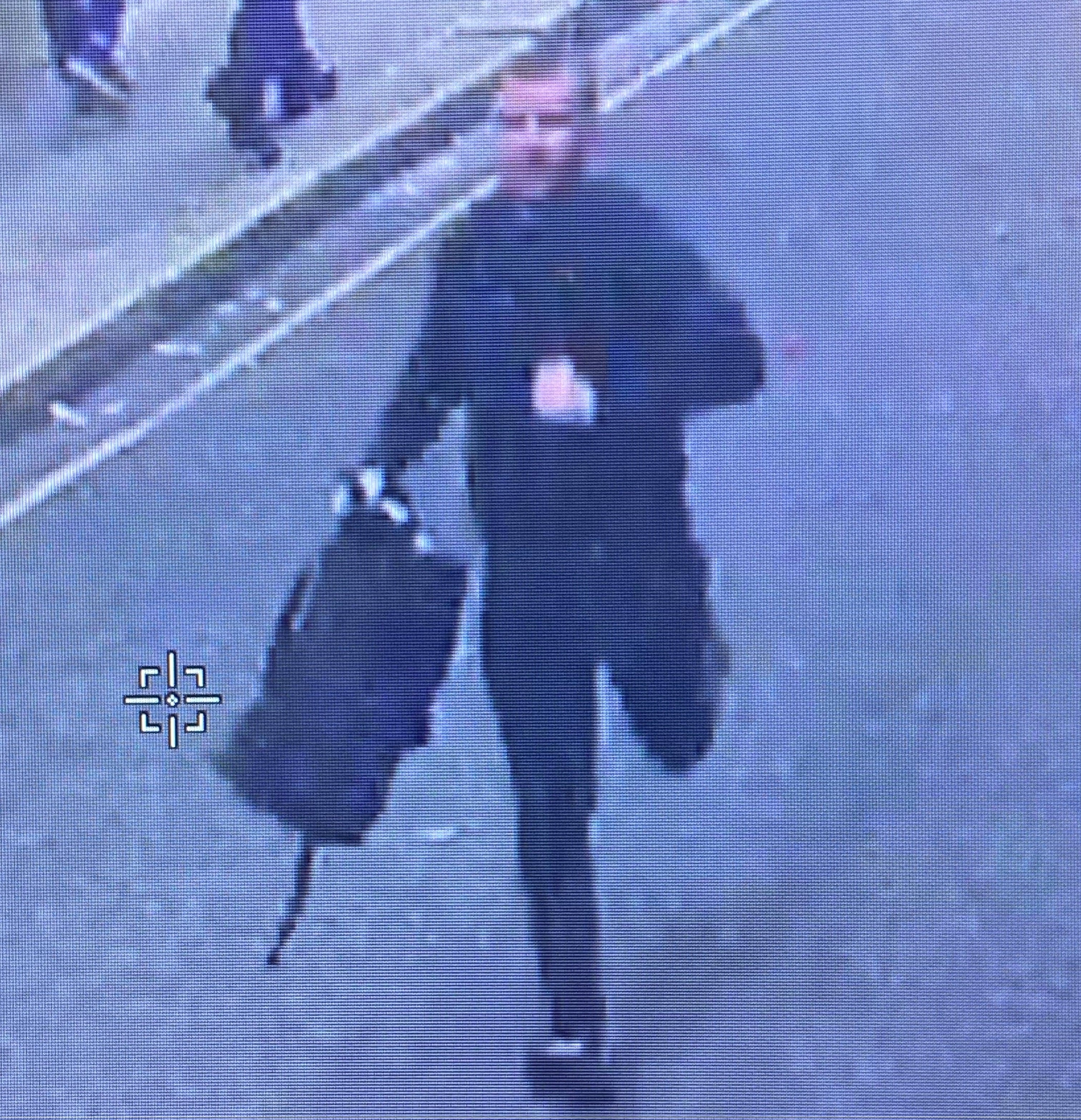 Police are seeking this man in connection with the stabbing