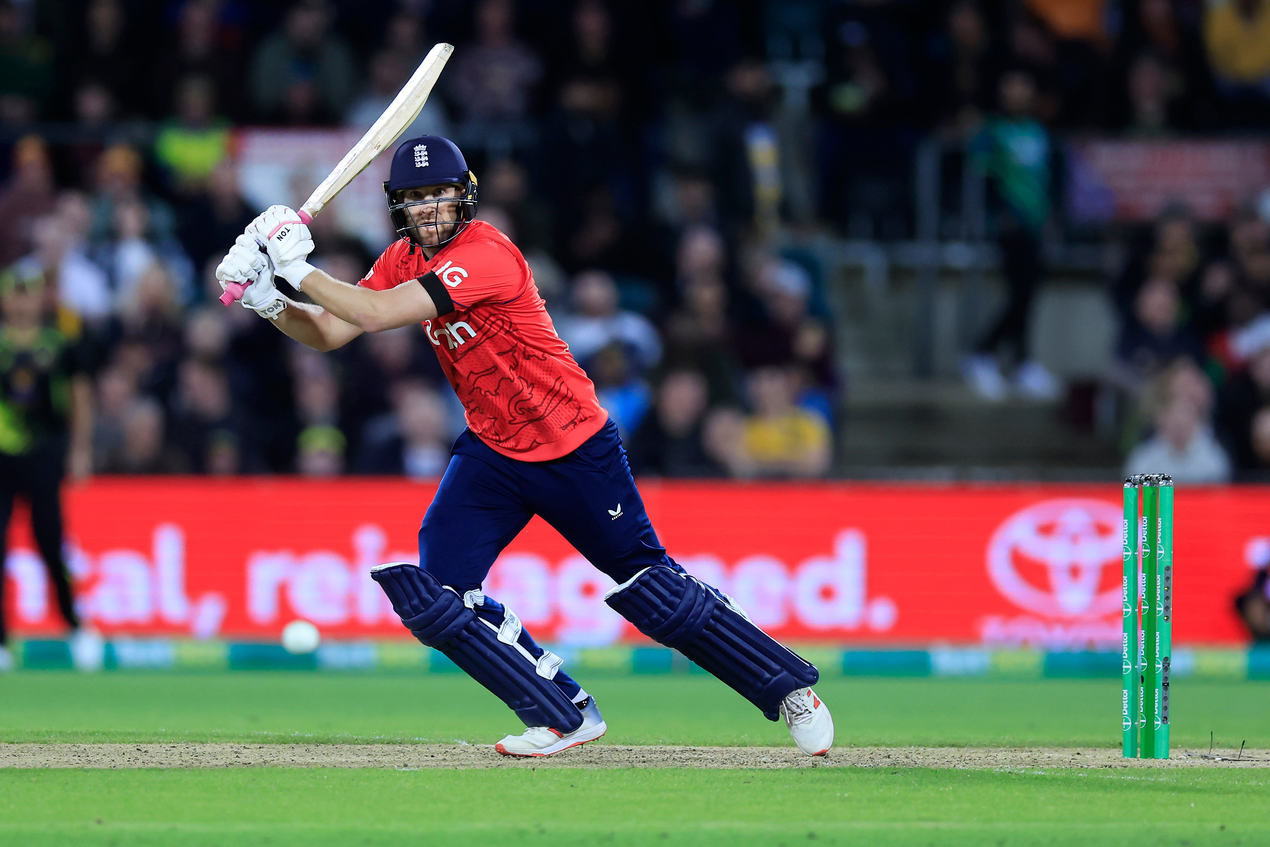 Malan hit 82 from 48 balls in his 50th T20 international
