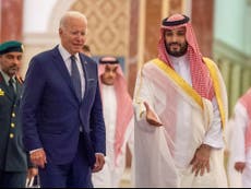Joe Biden warns of ‘consequences’ for Opec as it sides with Russia even as Saudi Arabia attempts de-escalation