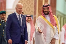 Joe Biden warns of ‘consequences’ for Opec as it sides with Russia even as Saudi Arabia attempts de-escalation