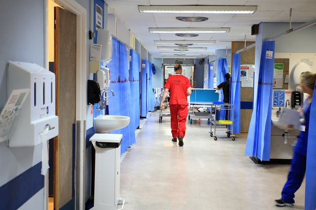 A new plan to cope with delayed hospital discharges is being looked at by NHS England (Peter Byrne/PA)