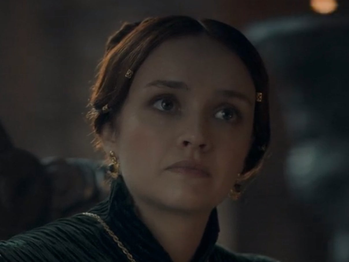 Olivia Cooke as Alicent in ‘House of the Dragon