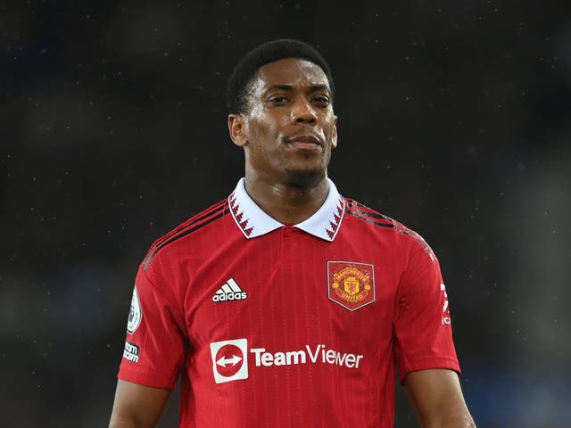 <p>Manchester United forward Anthony Martial</p>