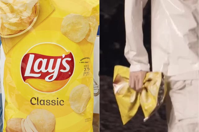 A Crinkled Potato Chip Bag is Balenciaga's Latest IT Bag