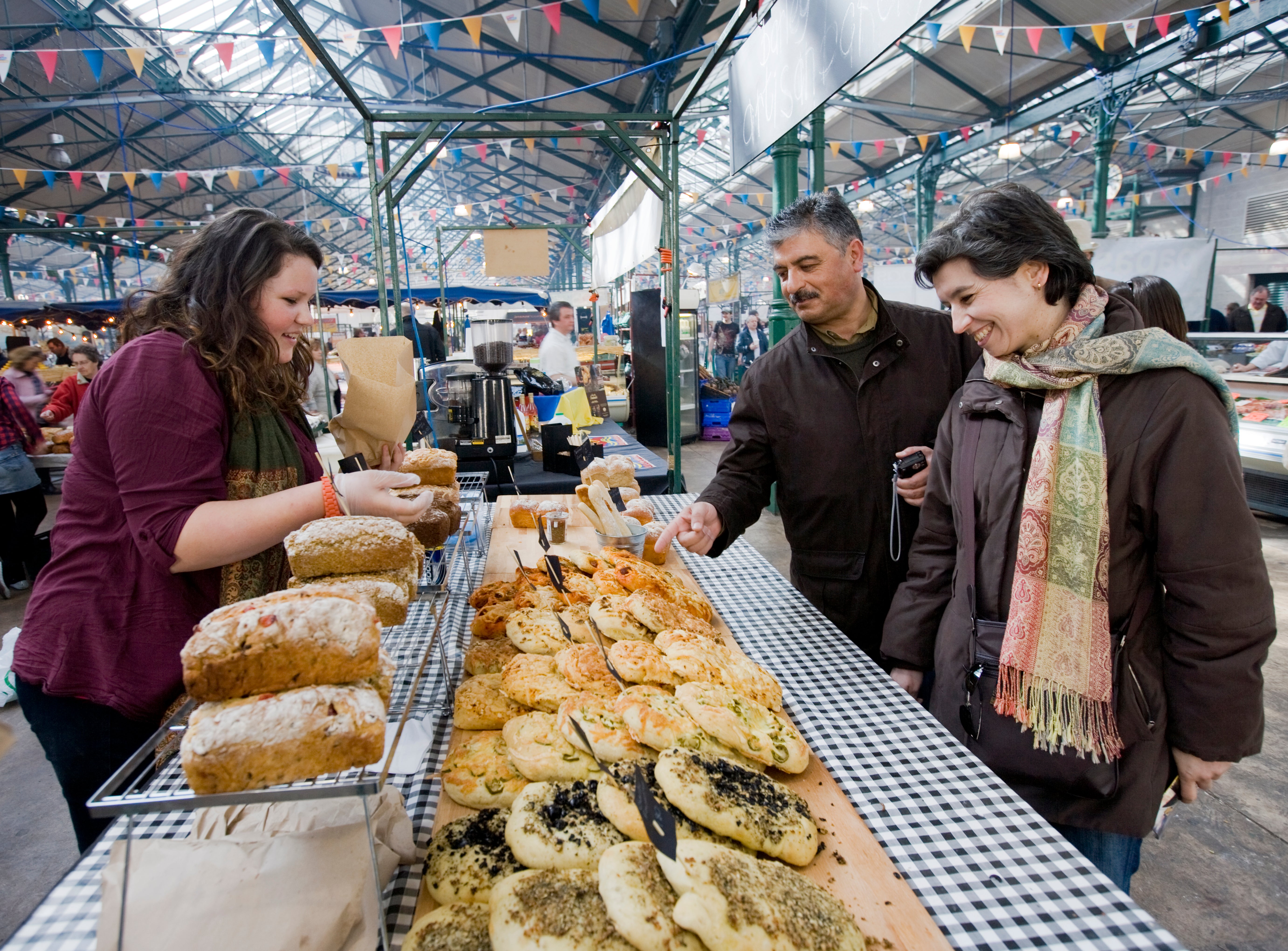 Baked goods at St George’s Market