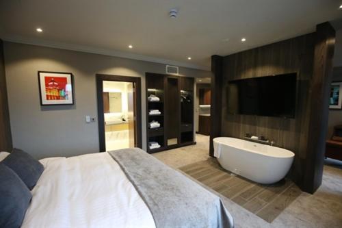 A room at Ten Square hotel, Belfast