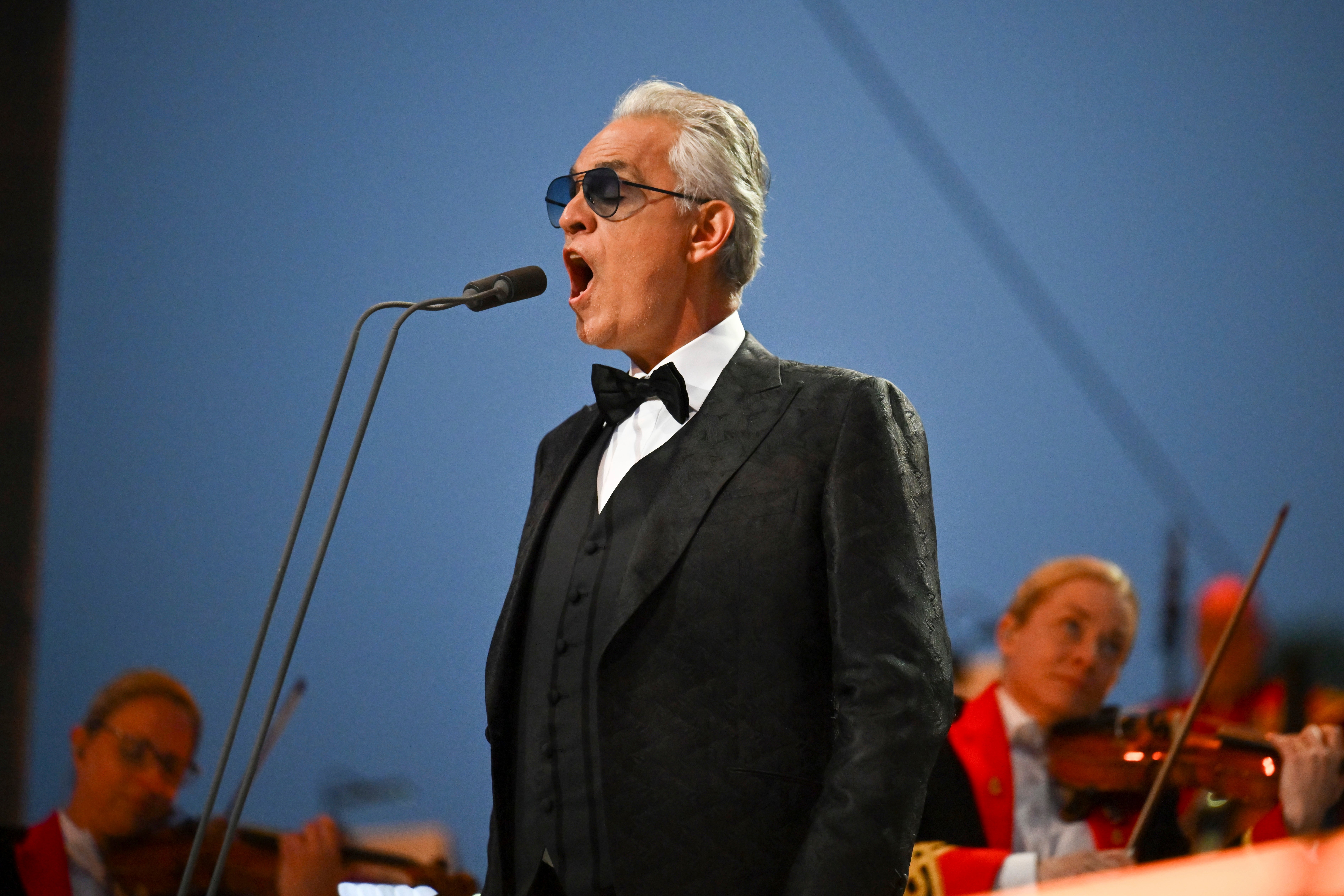 Andrea Bocelli has also been added to the line-up