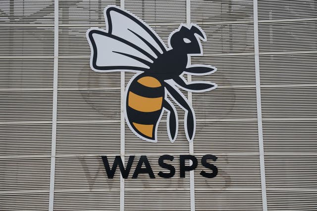 Wasps have been suspended from the Gallagher Premiership (David Davies/PA)