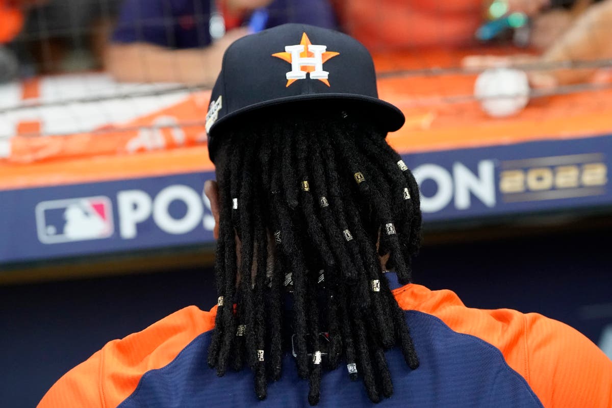 Astros starters rock hair extensions for postseason 'dos