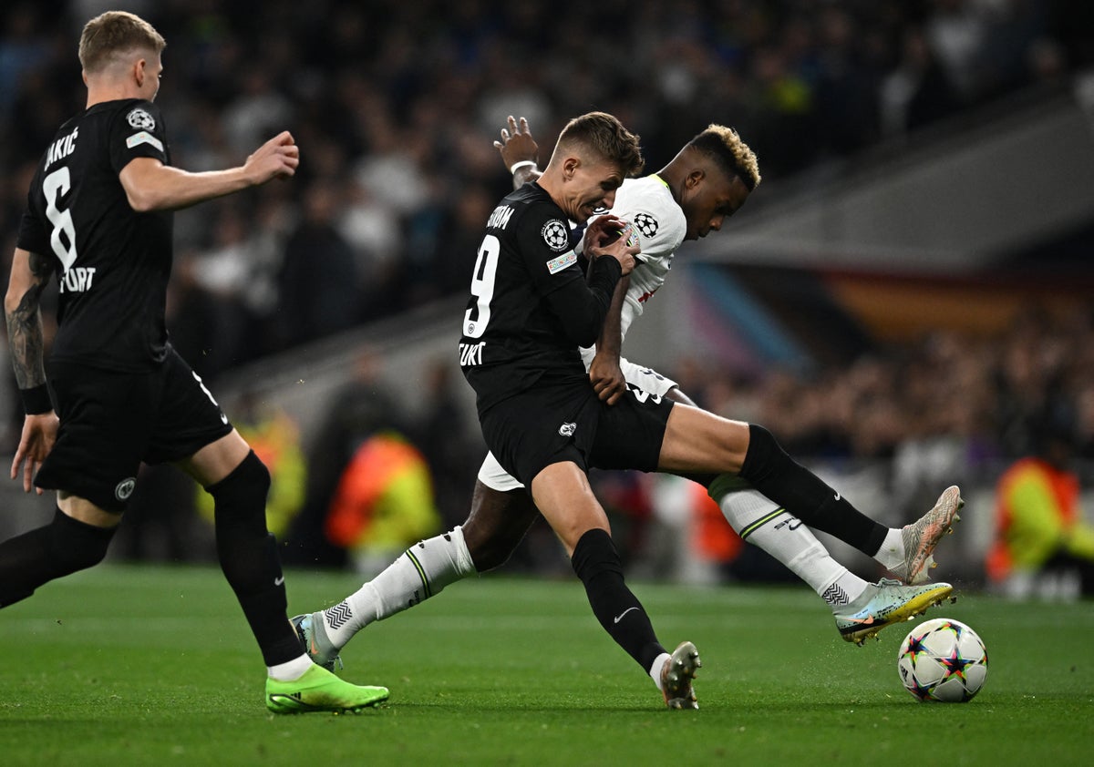 Tottenham vs Frankfurt LIVE: Champions League latest score and goal updates Richarlison starts