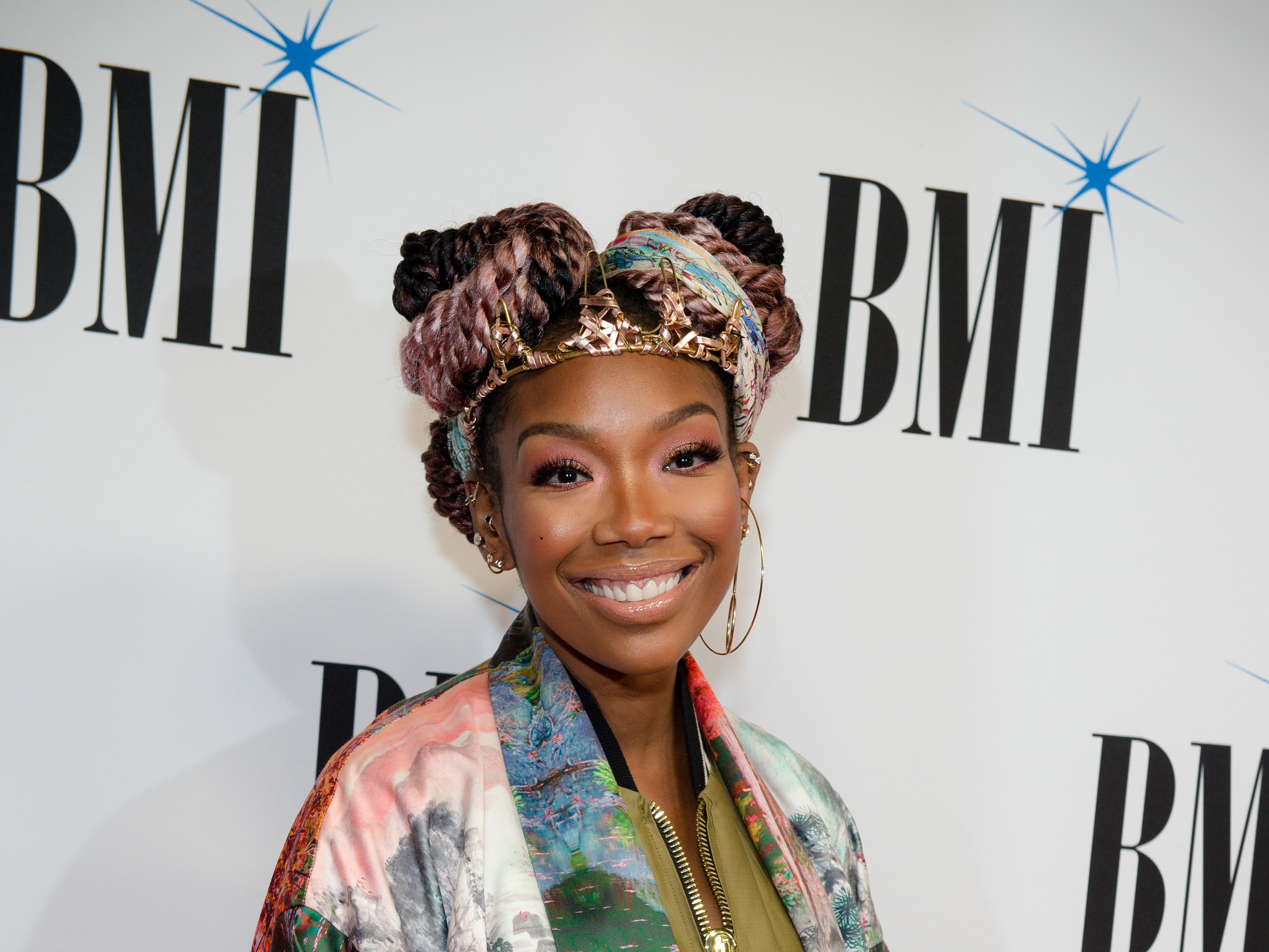 Brandy attends the 2019 BMI R&B/Hip-Hop Awards on August 29, 2019 in Sandy Springs, Georgia. (Photo by Marcus Ingram/Getty Images)