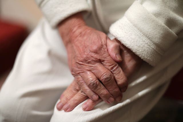 Signs of dementia could be detected as early as nine years ahead of diagnosis (Yui Mok/PA)