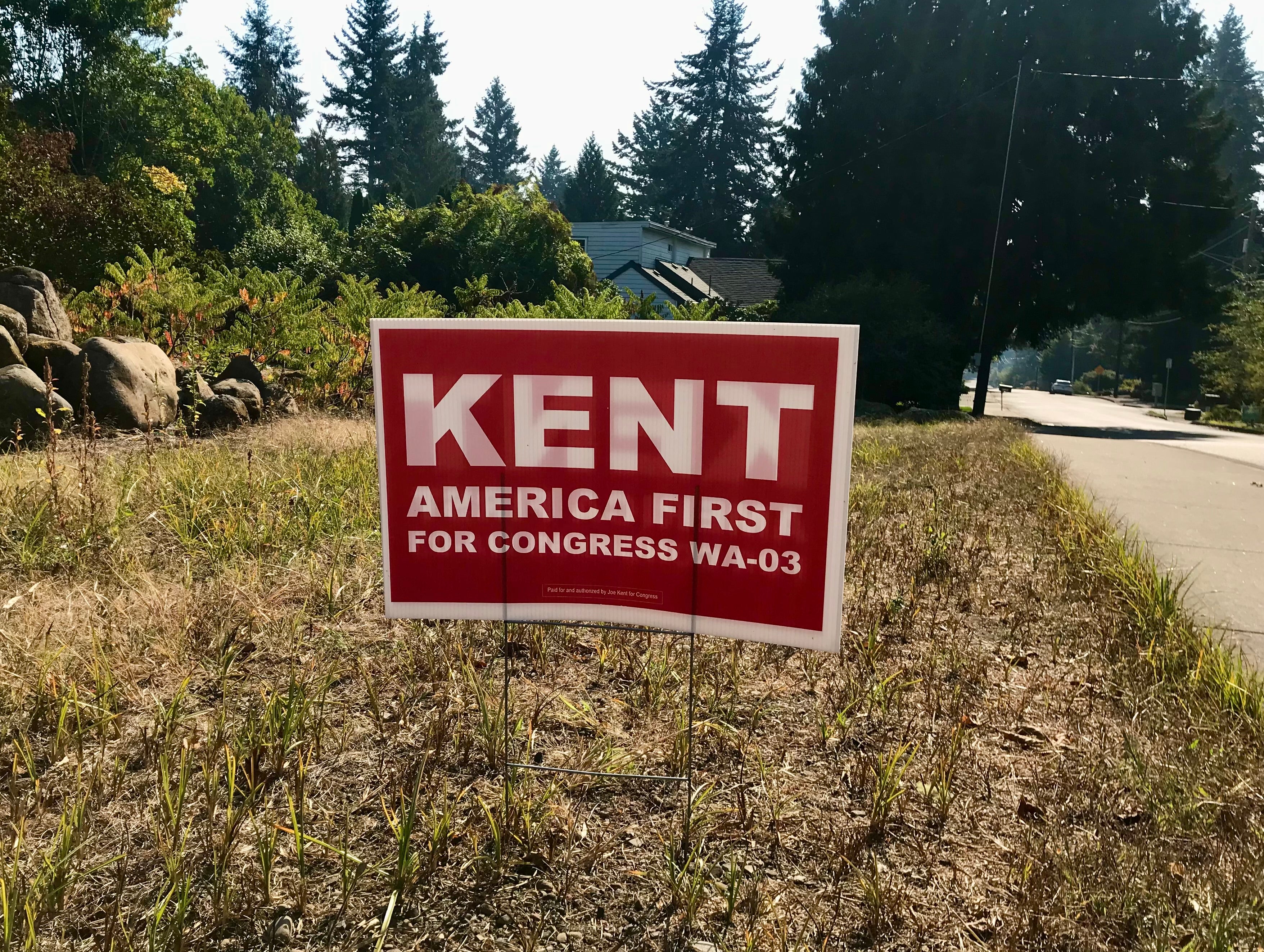 Polls suggest Joe Kent is starting with much higher name recognition than his Democrat opponent