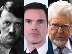 Channel 4 purchases paintings by Hitler and Rolf Harris – that Jimmy Carr may destroy