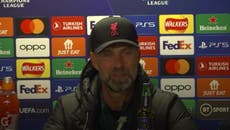 Jurgen Klopp says he will ‘probably be drunk’ to celebrate Liverpool’s 7-1 Rangers win