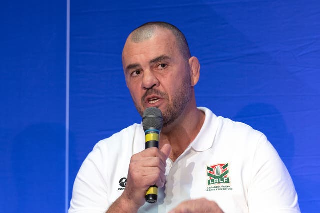 <p>Cheika is also working with Argentina’s rugby union team and Japanese side Green Rockets</p>