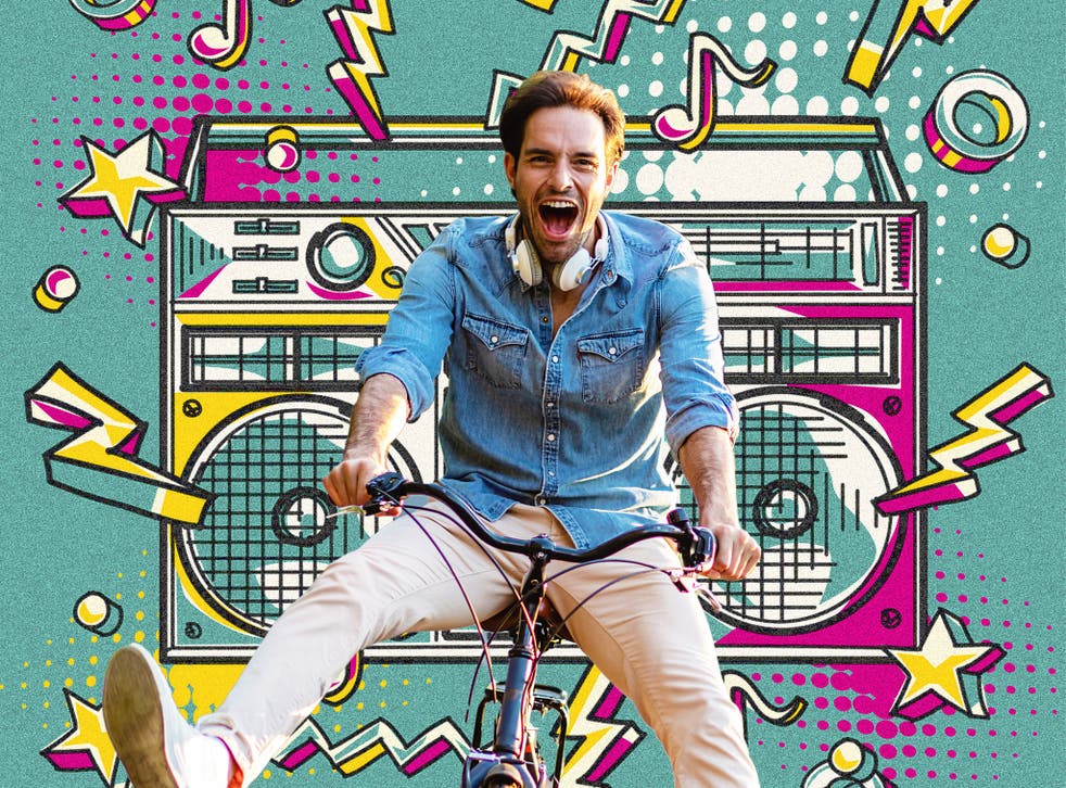 Why obnoxious men like me cycle with a Bluetooth speaker | The Independent