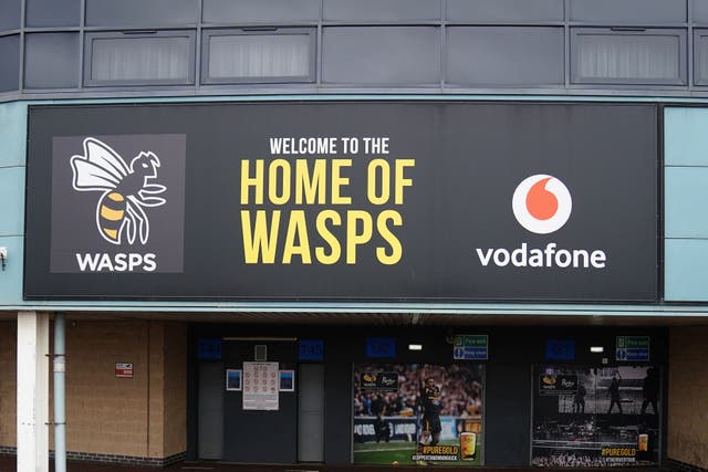 Rugby union’s reluctance to tackle football’s commercial dominance has contributed to the crisis at Wasps, a finance expert has said (David Davies/PA)