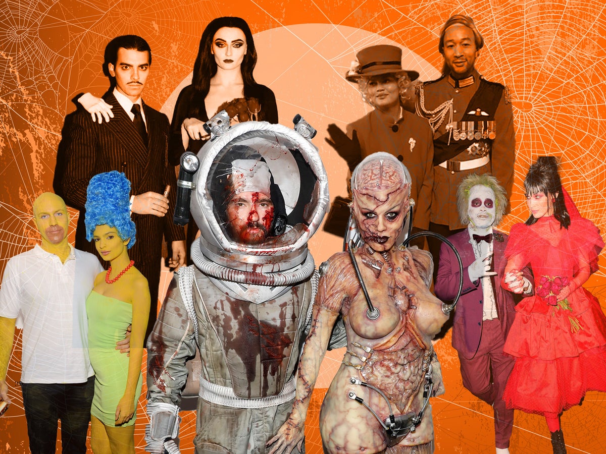 Celebrity couples and the Halloween costumes that made them