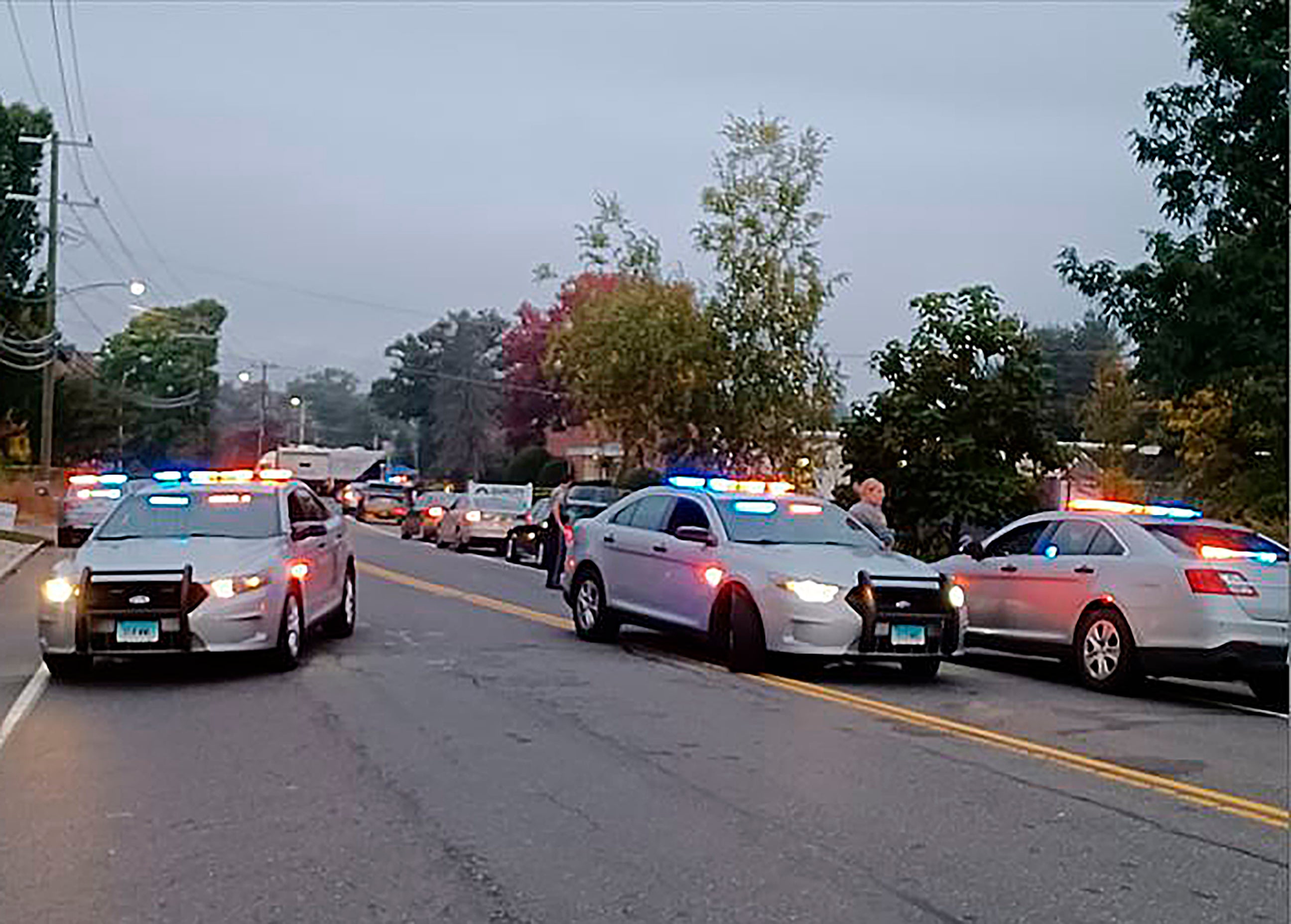 Officers Shot-Connecticut