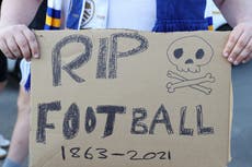 European football’s earthquake is coming - what will it look like after?