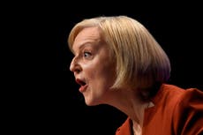 Truss thinks she’s making U-turns – but she’s driving straight into a wall