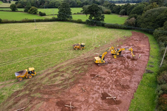 <p>Earthworks to reconnect the river to the floodplain to create a new wetlands habitat to help prevent future flooding and to hold water in the landscape</p>