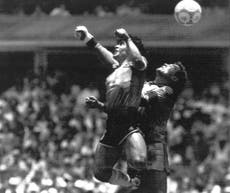 Maradona 'Hand of God' World Cup ball to be auctioned