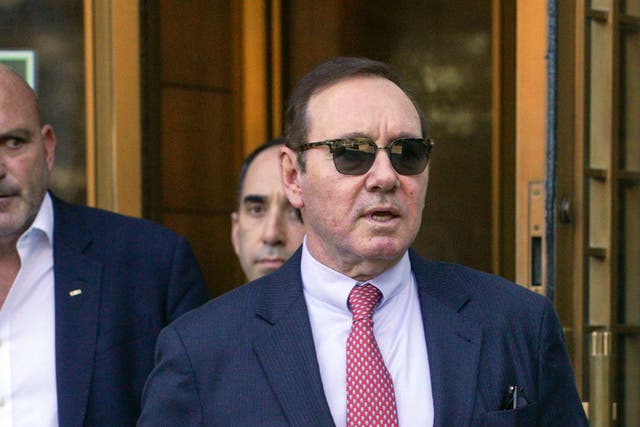 <p>Kevin Spacey accuser ‘was not bothered’ by separate alleged sexual incident (Bebeto Matthews/AP)</p>