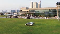 Electric flying car capable of vertical take off and landing debuts in Dubai
