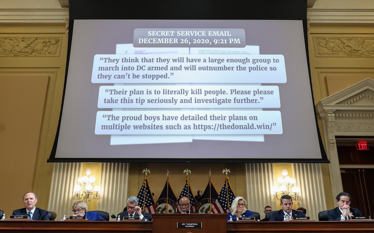 &lsquo;Their plan is to literally kill people&rsquo;: Newly released emails show Secret Service was aware of plans for violence on Jan 6