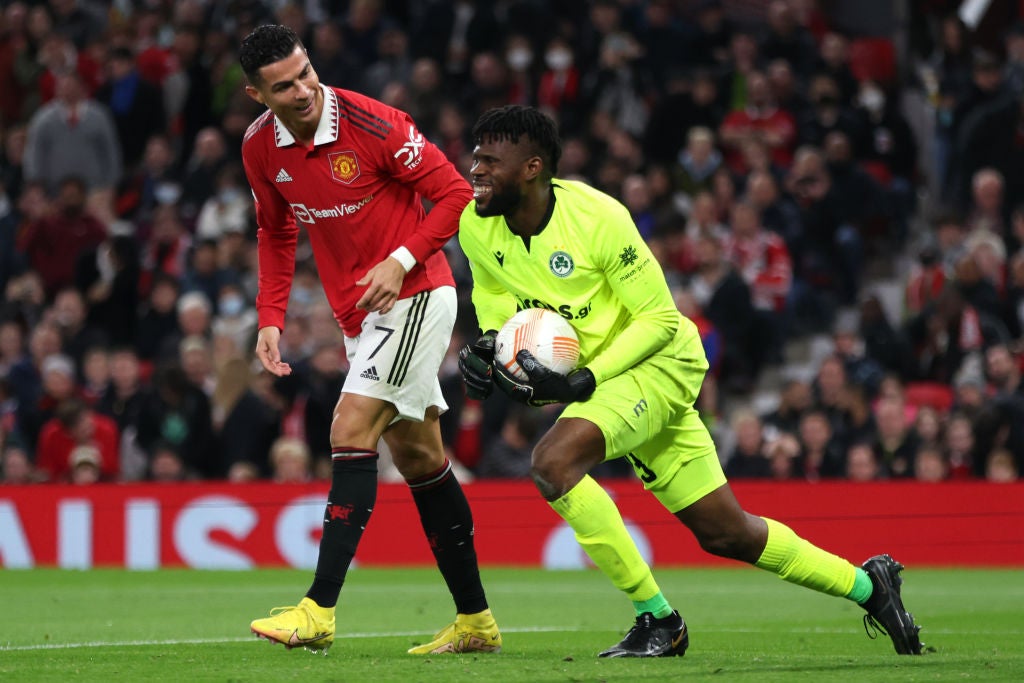 Uzoho frustrated United and Ronaldo as Omonia came within minutes of the greatest result in their history