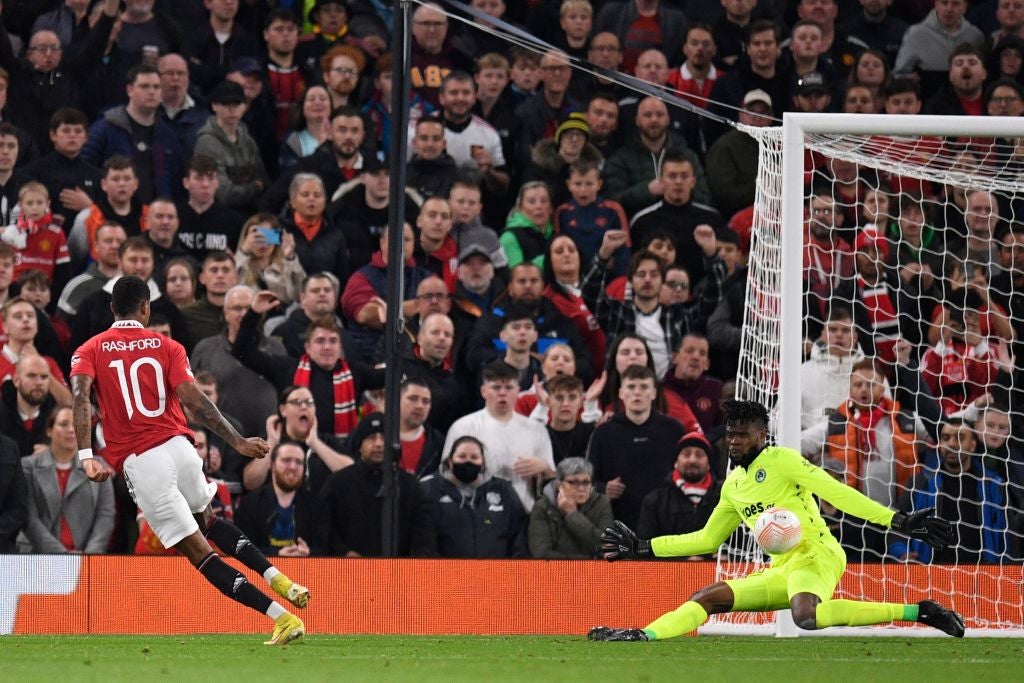 Uzoho, who only started because of an injury to first-choice Fabiano, denied Rashford throughout the match