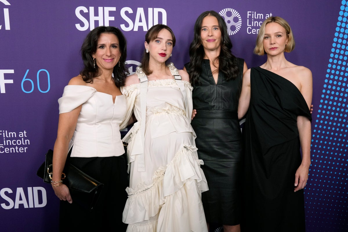 ‘She Said,’ drama of Weinstein reporting, premieres in NYC