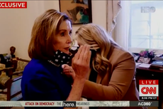 ‘Gonna punch him out and go to jail’: Video shows Pelosi response to news Trump may come to Capitol on Jan 6