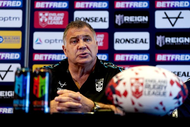 England head coach Shaun Wane is ready for a challenge (PA Images/Nick Potts)