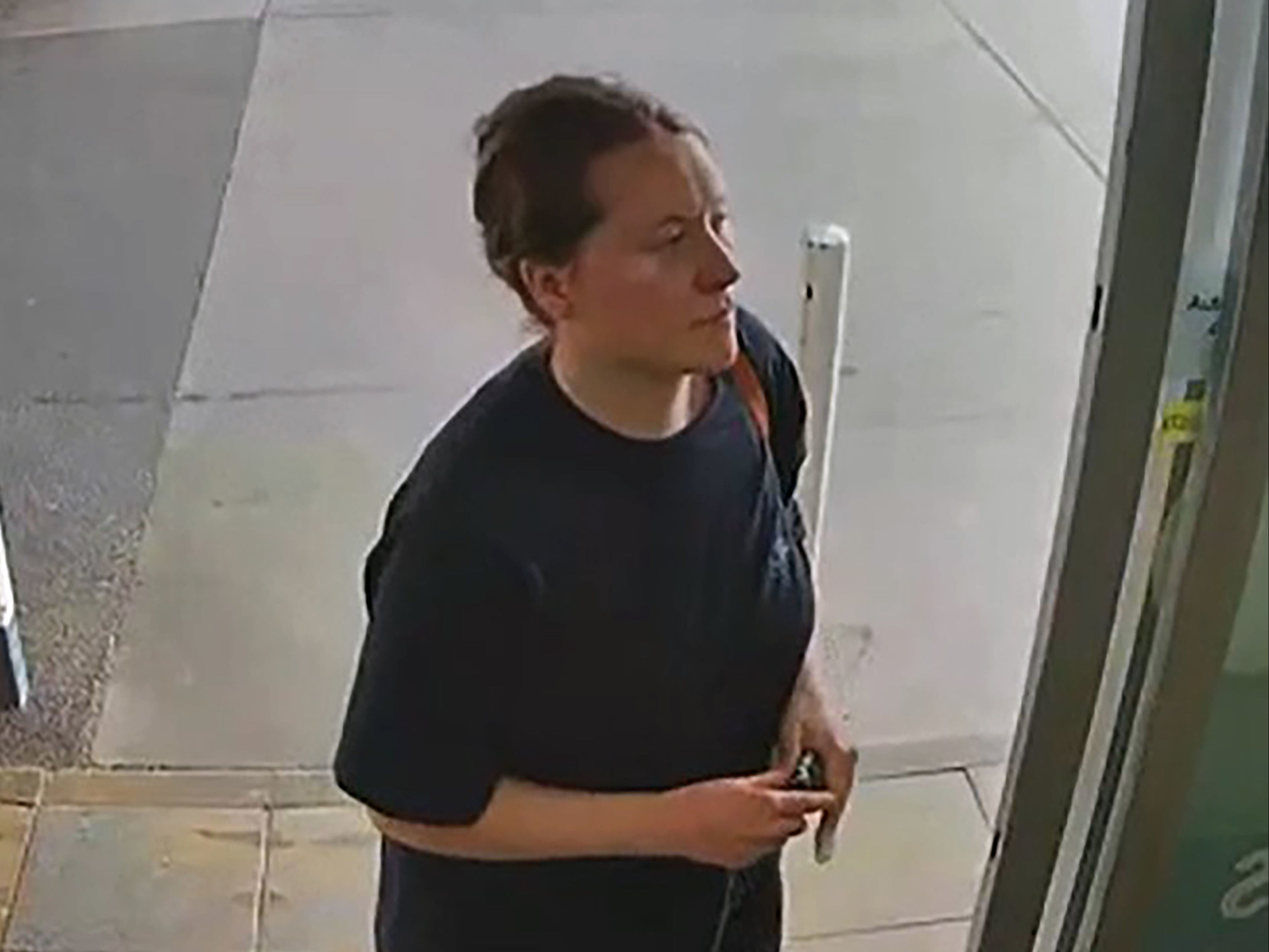 Jemma Mitchell was seen entering a service station shop near Bristol on CCTV