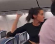 Woman’s meltdown on plane goes viral after she’s told dog cannot sit on lap