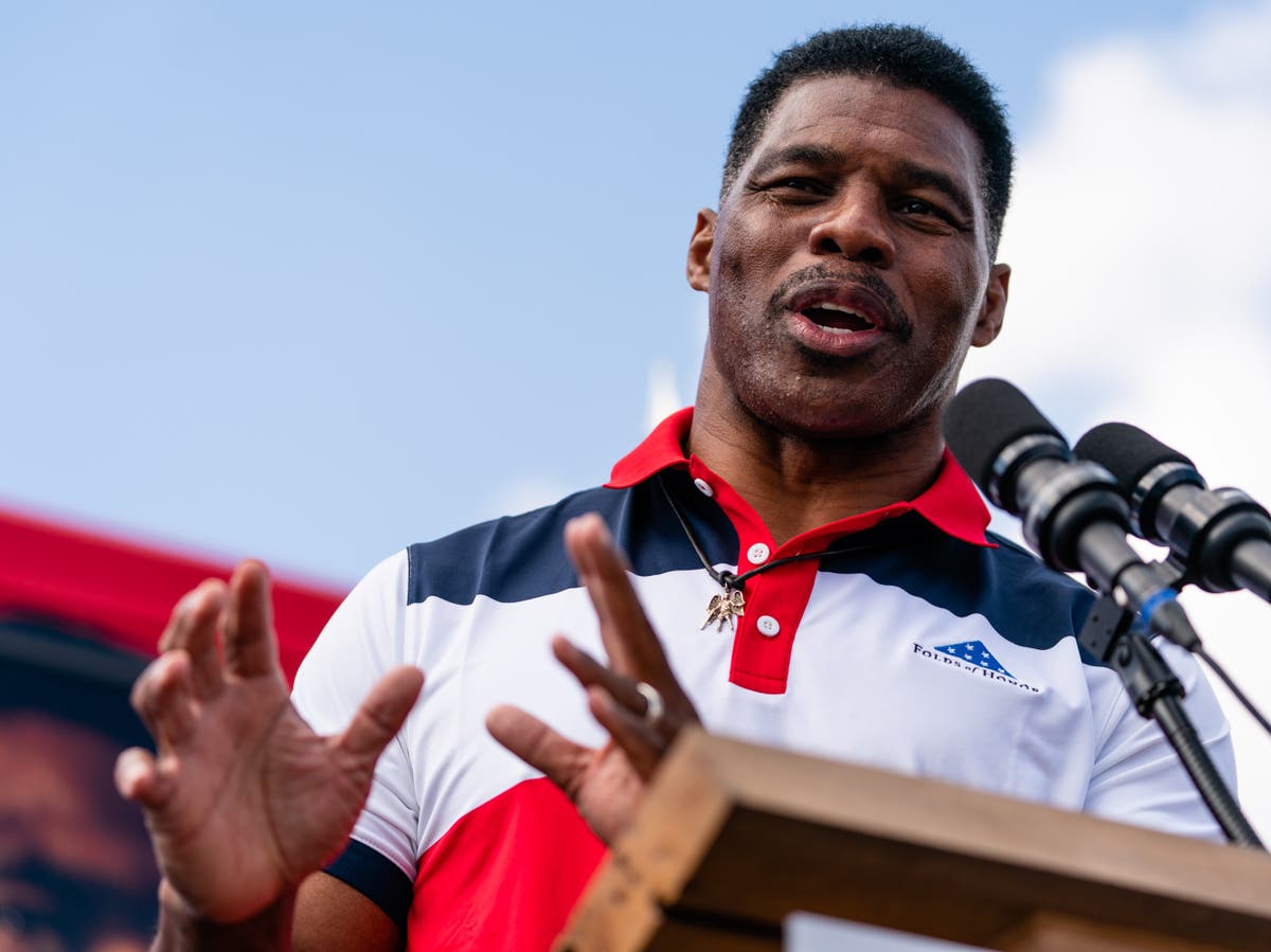 Midterms 2022 &ndash; latest: Herschel Walker and Raphael Warnock square off at Georgia debate 