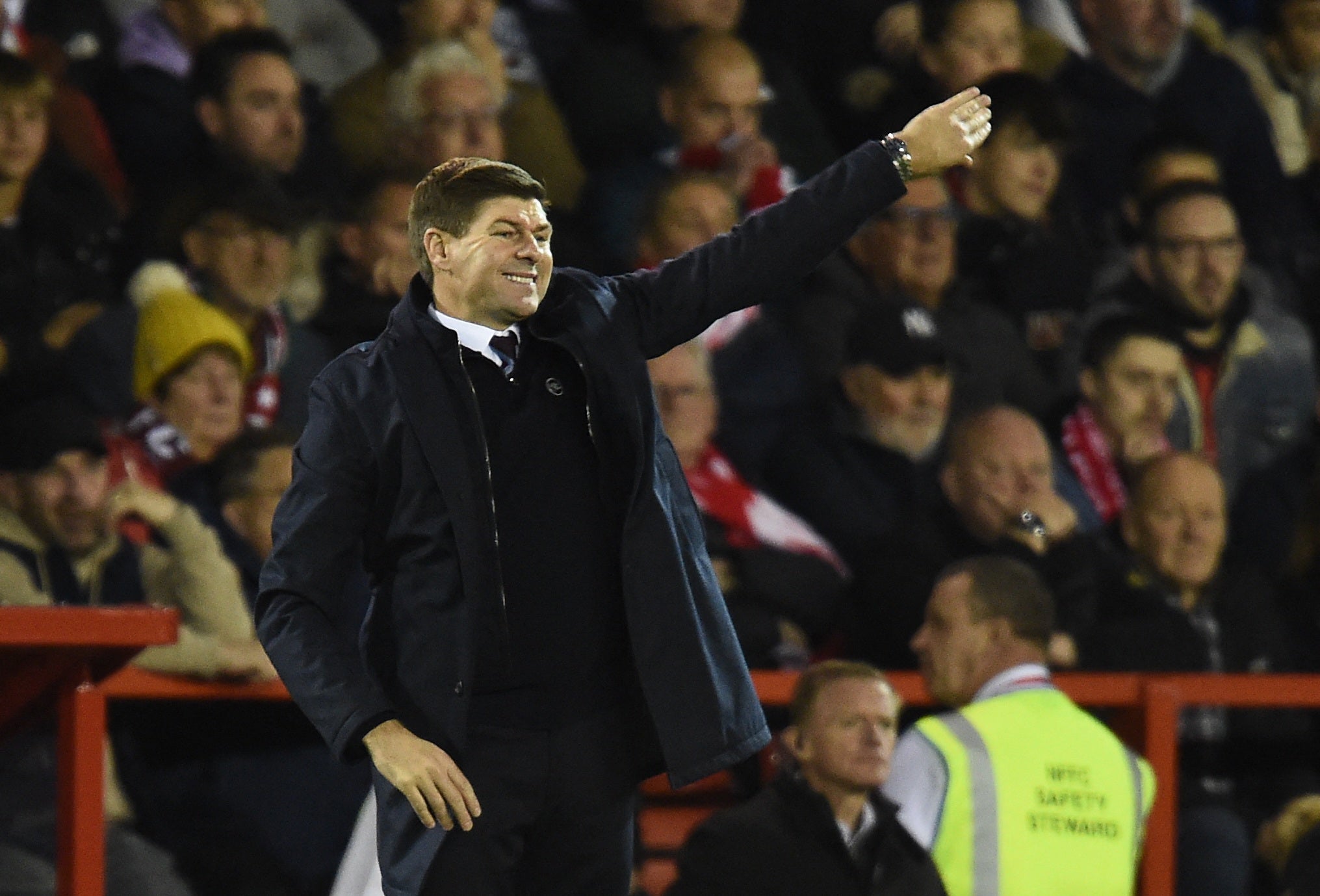 Gerrard’s side are just three points above the relegation zone