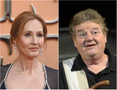 ‘I’ll never know anyone remotely like Robbie again’: JK Rowling pays tribute to Robbie Coltrane after death