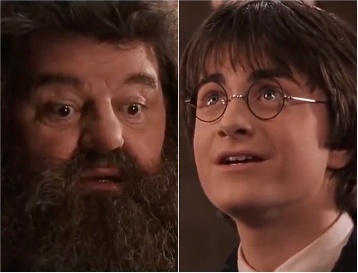 Robbie Coltrane death: Harry Potter fans share emotional scene between Hagrid and Harry