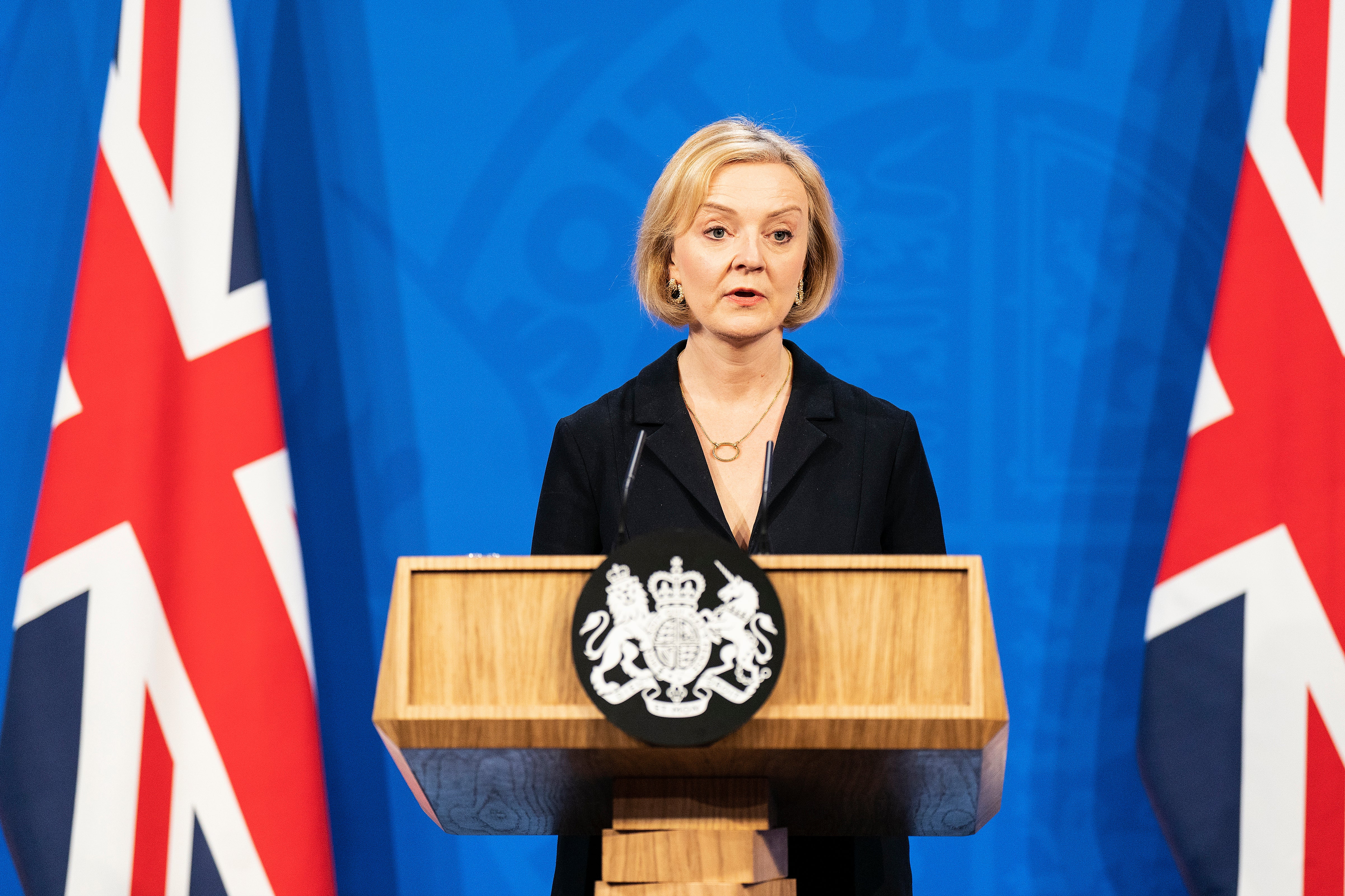 Liz Truss U-turned on corporation tax in a press conference on Friday