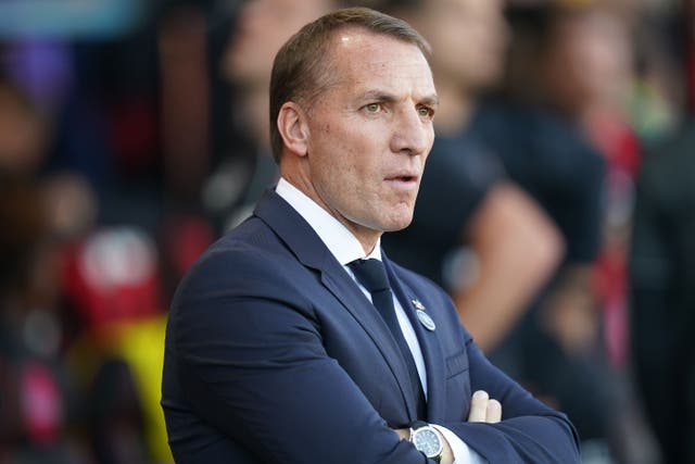 Brendan Rodgers knows he faces a huge challenge at Leicester this season (Adam Davy/PA)