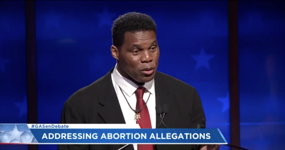 Herschel Walker doubles down on denial he paid for ex-girlfriend’s abortion: ‘I’m not backing down’