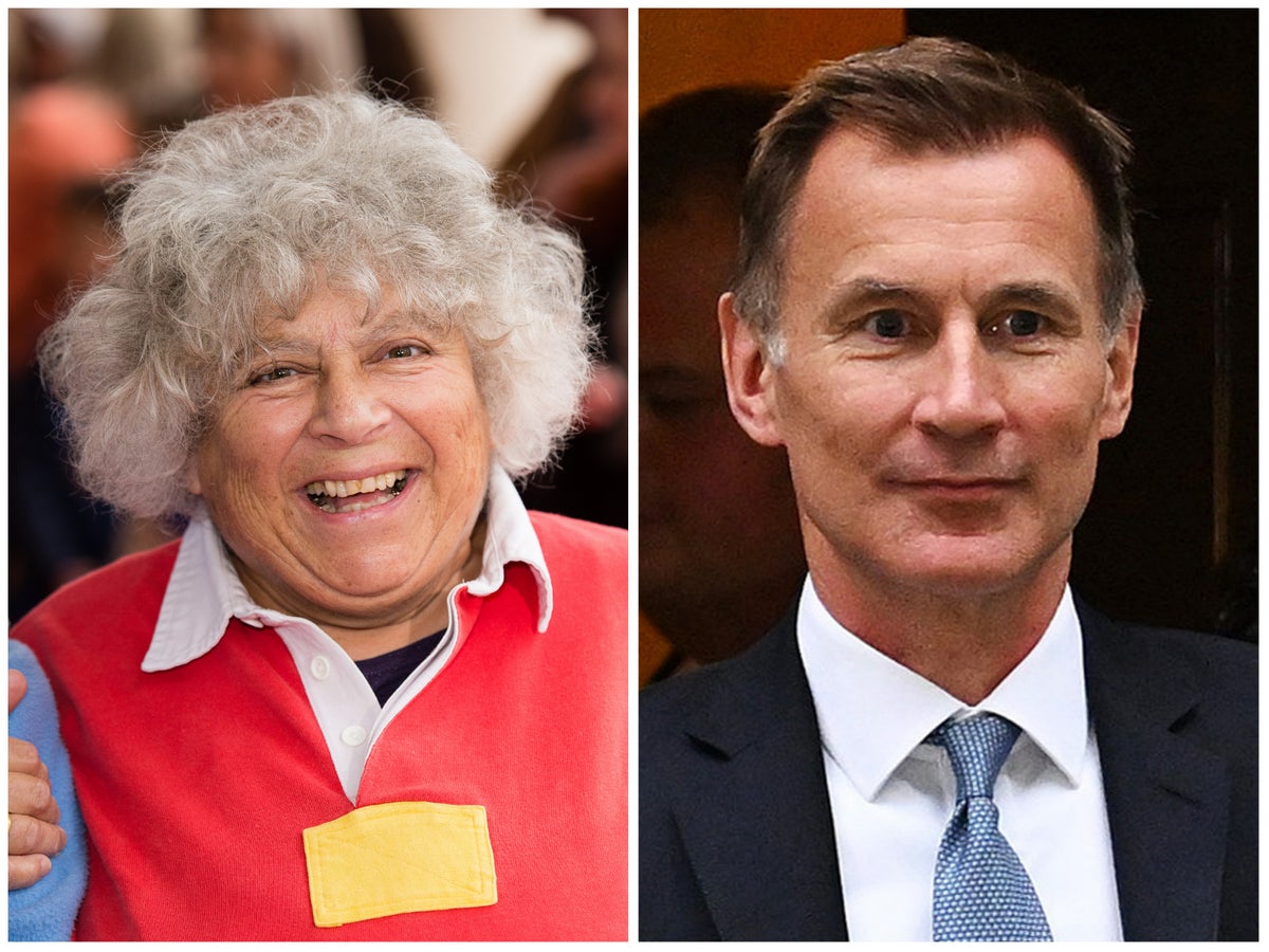 Miriam Margolyes says ‘f*** you’ live on Radio 4’s Today programme as Jeremy Hunt arrives for interview