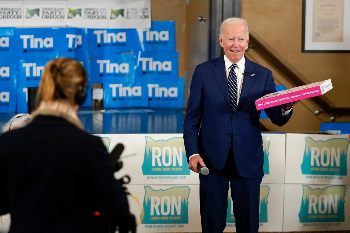 Biden’s late push across West aims to deliver votes for Dems