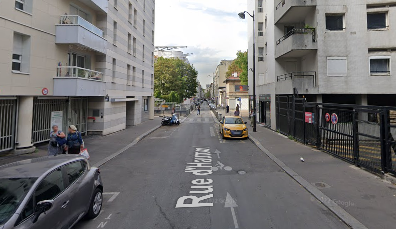 <p>The suitcase containing the girl’s body was found on Rue d’Hautpoul in Paris’ 19th arondissement</p>