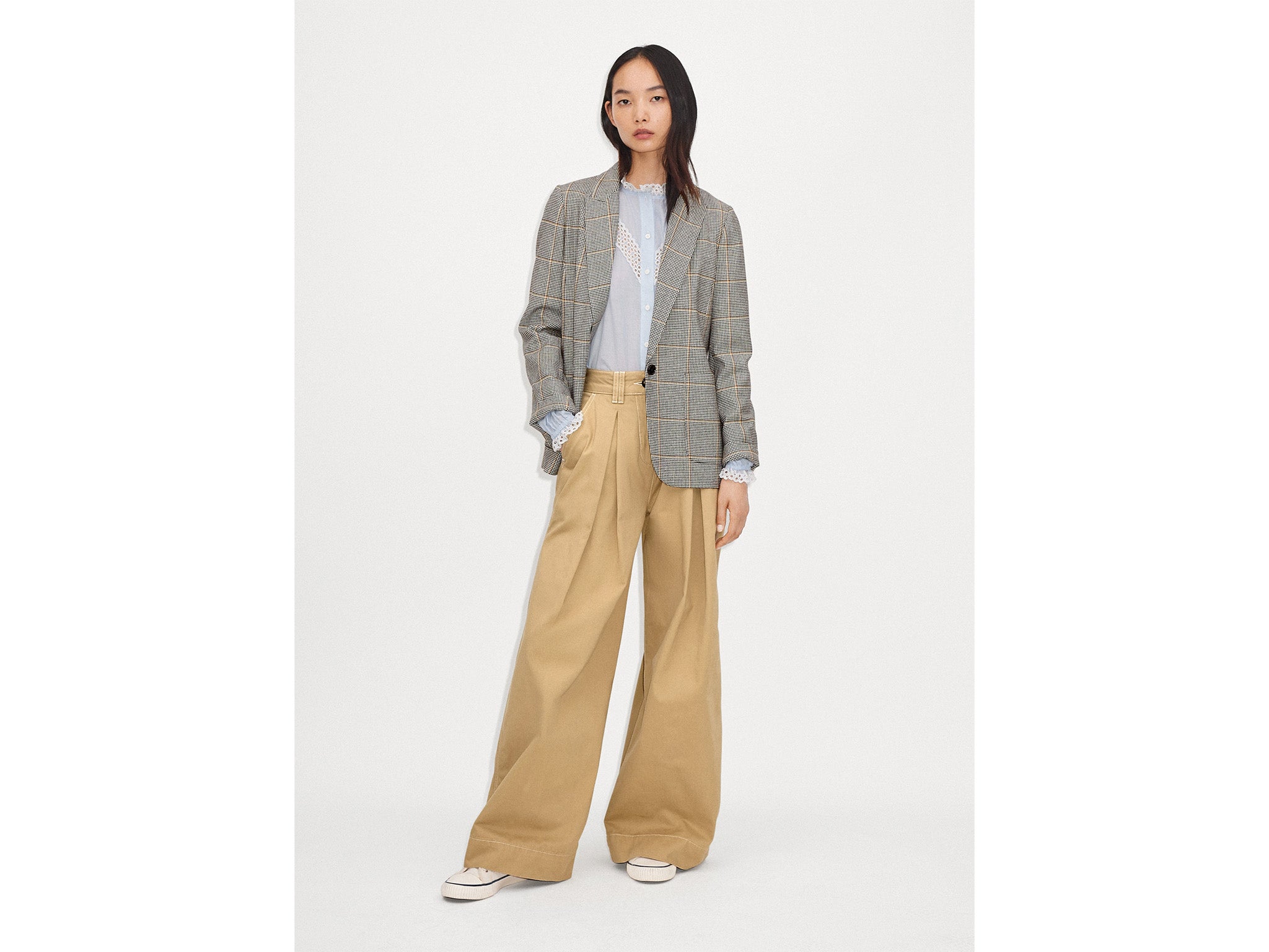Westbourne Wide Leg Trousers - BLACK | Boden UK