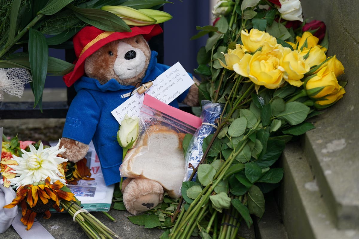 Camilla surrounded by Paddingtons as tributes to Queen donated to Barnardo&rsquo;s